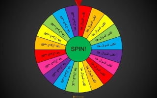 بوربوينت لعبة spinning wheel 2 - امل السنان